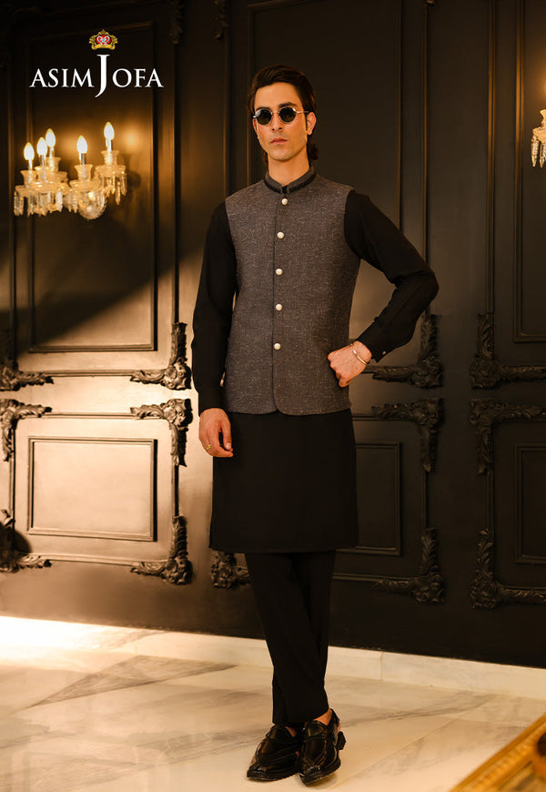 AJMWC-05 STITCHED WAISTCOAT 1 PC