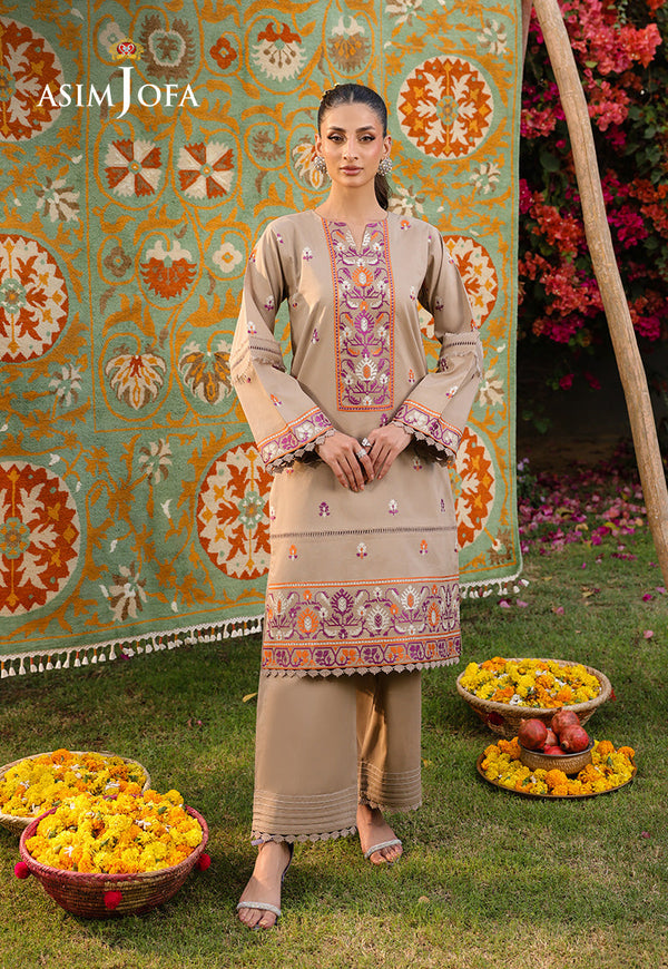 AJPB-181 EMBROIDERED CAMBRIC STITCHED 2PCS