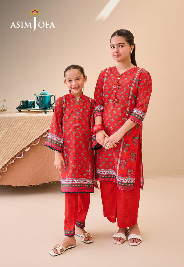 AJGL-11 PRINTED LAWN 2 PCS