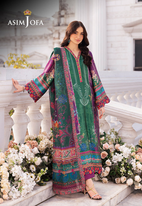 AJRSB-02 DIGITALLY PRINTED EMBROIDERED GRIP STITCHED 3 PCS