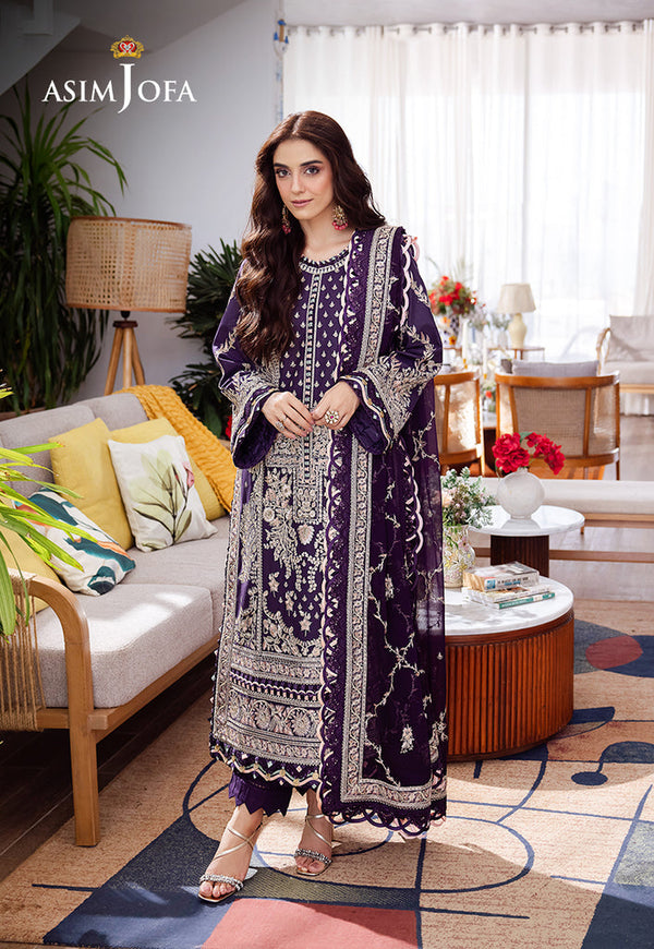 AJUR-05 EMBROIDERED LAWN 3 PCS