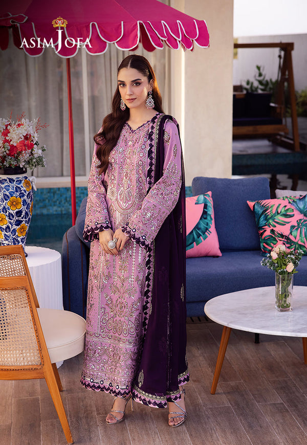 AJUR-03 EMBROIDERED LAWN 3 PCS